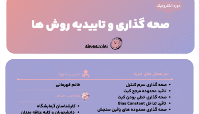دوره صحه‌گذاری و تأییدیه روش‌ها