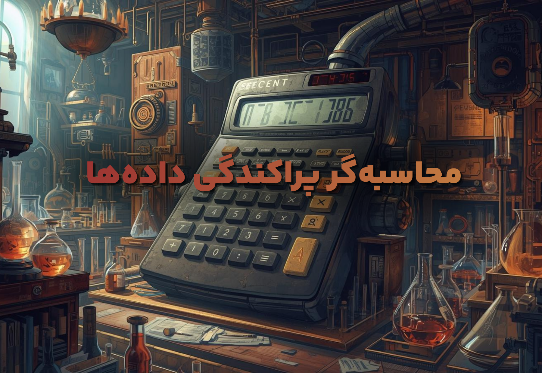 محاسبه‌گر پراکندگی داده‌ها